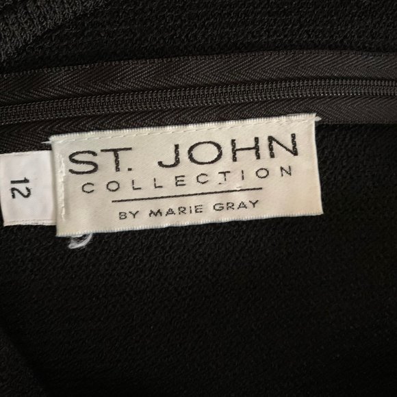 St. John Knit Dress and Cardigan - Picture 5 of 5